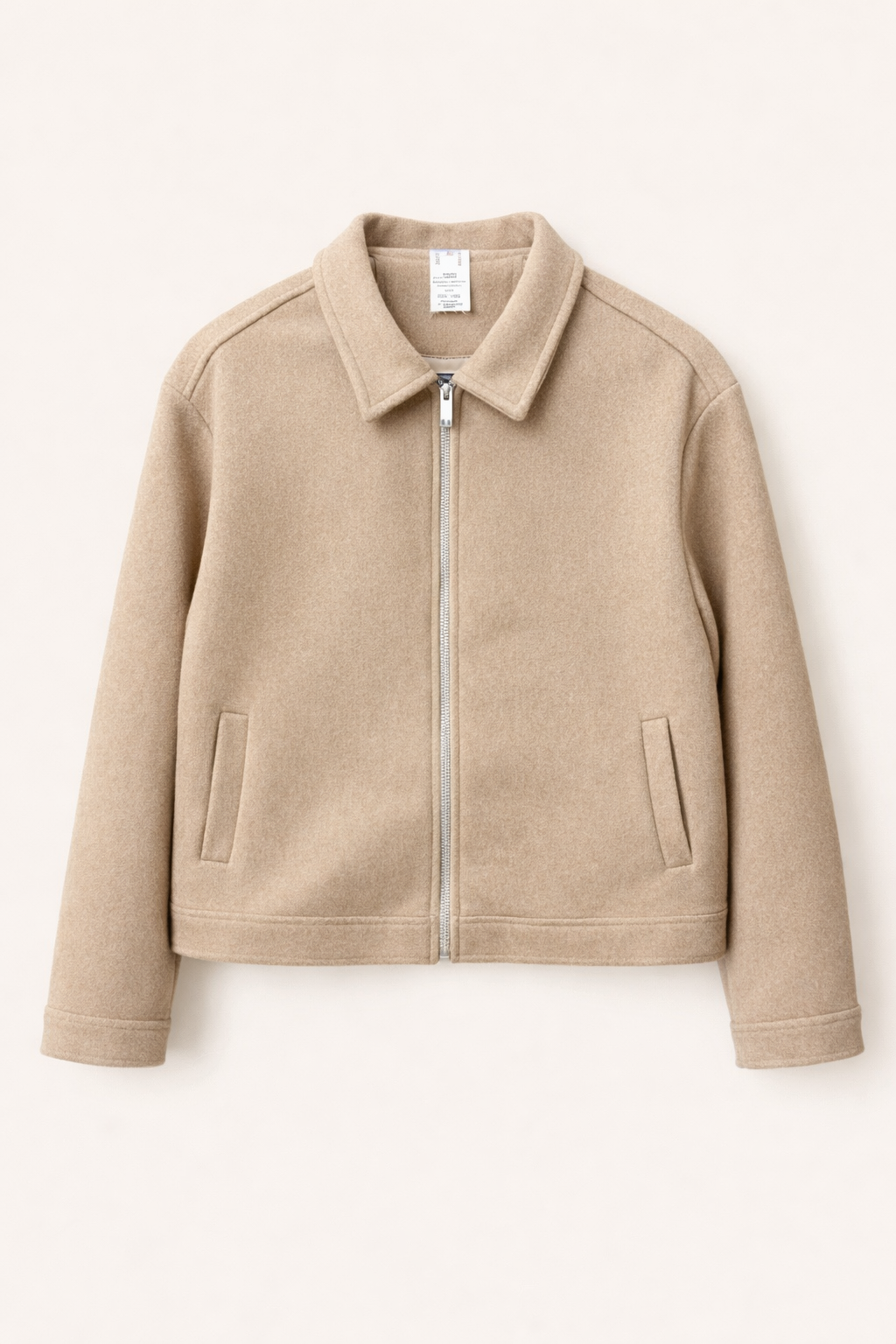 Sandstone beige everyday jacket